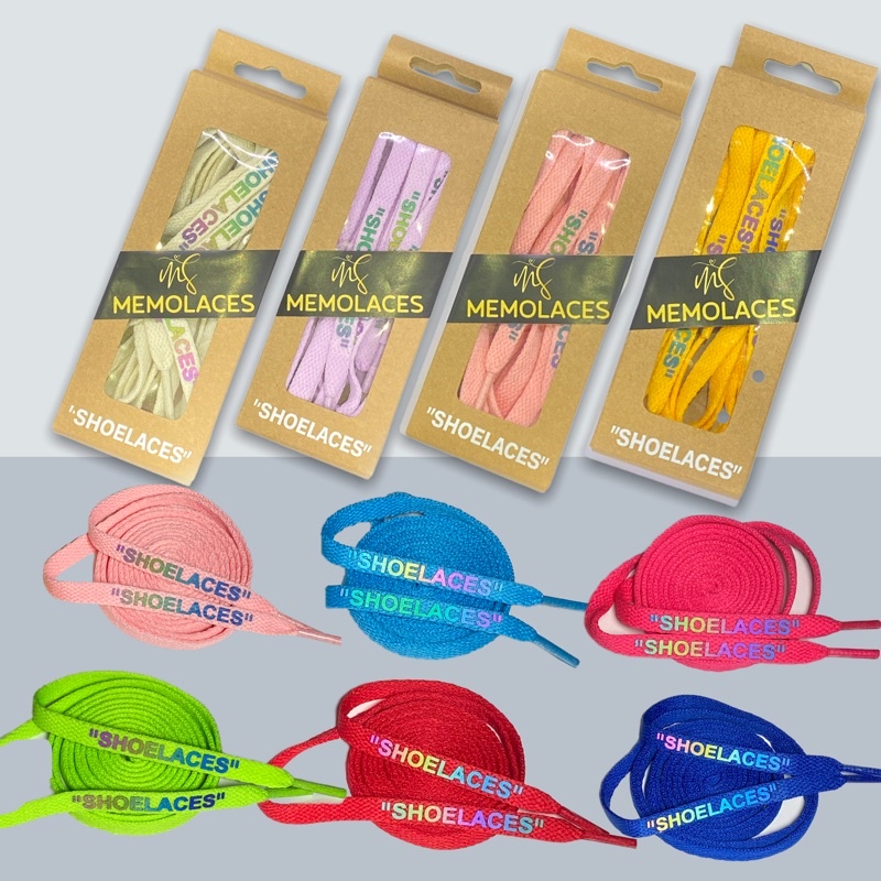 Dây Giày OFFWHITE "SHOELACES" Phiên Bản Hologram- Dây Giày Độc Quyền Memolaces Dây Giày OFFWHITE "SHOELACES" Phiên Bản Hologram- Dây Giày Độc Quyền Memolaces