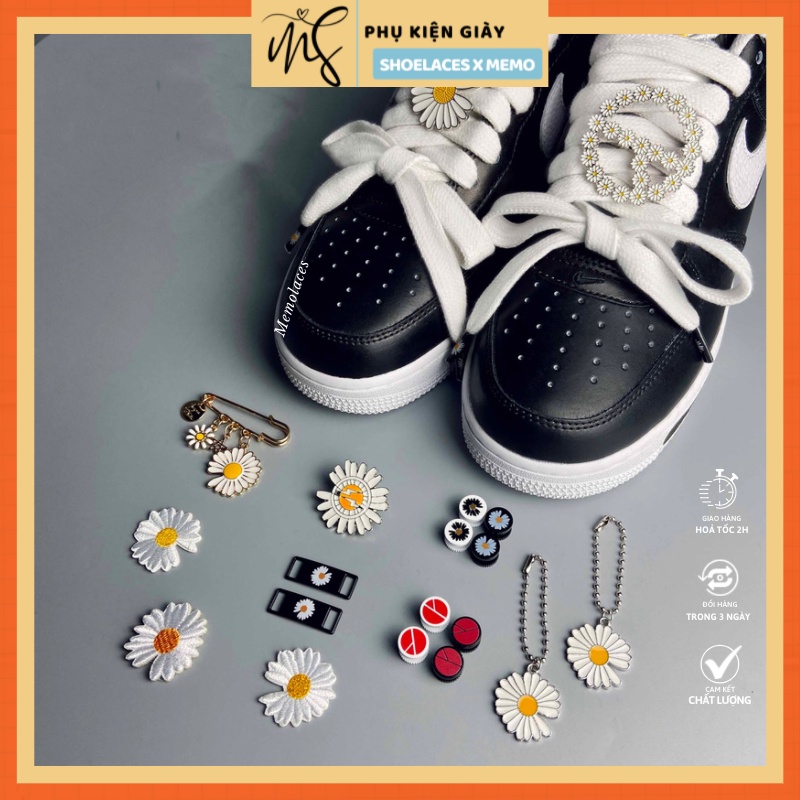 Phụ Kiện Air Force 1 Para Noise (Peaceminusone)- Nút Giày PMO