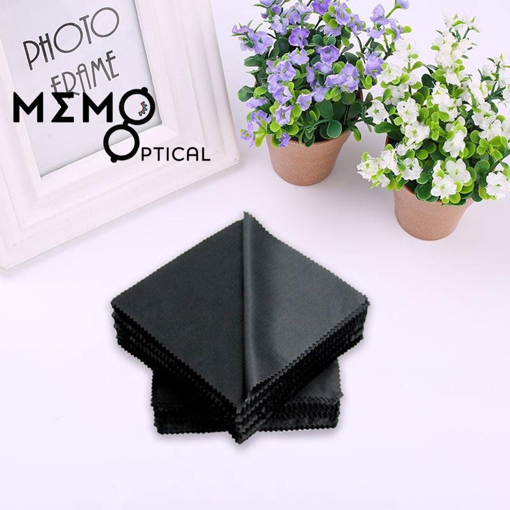 Khăn Lau Kính Màu Đen Đa Năng Chuyên Dụng- Khăn Lau Mềm Microfiber